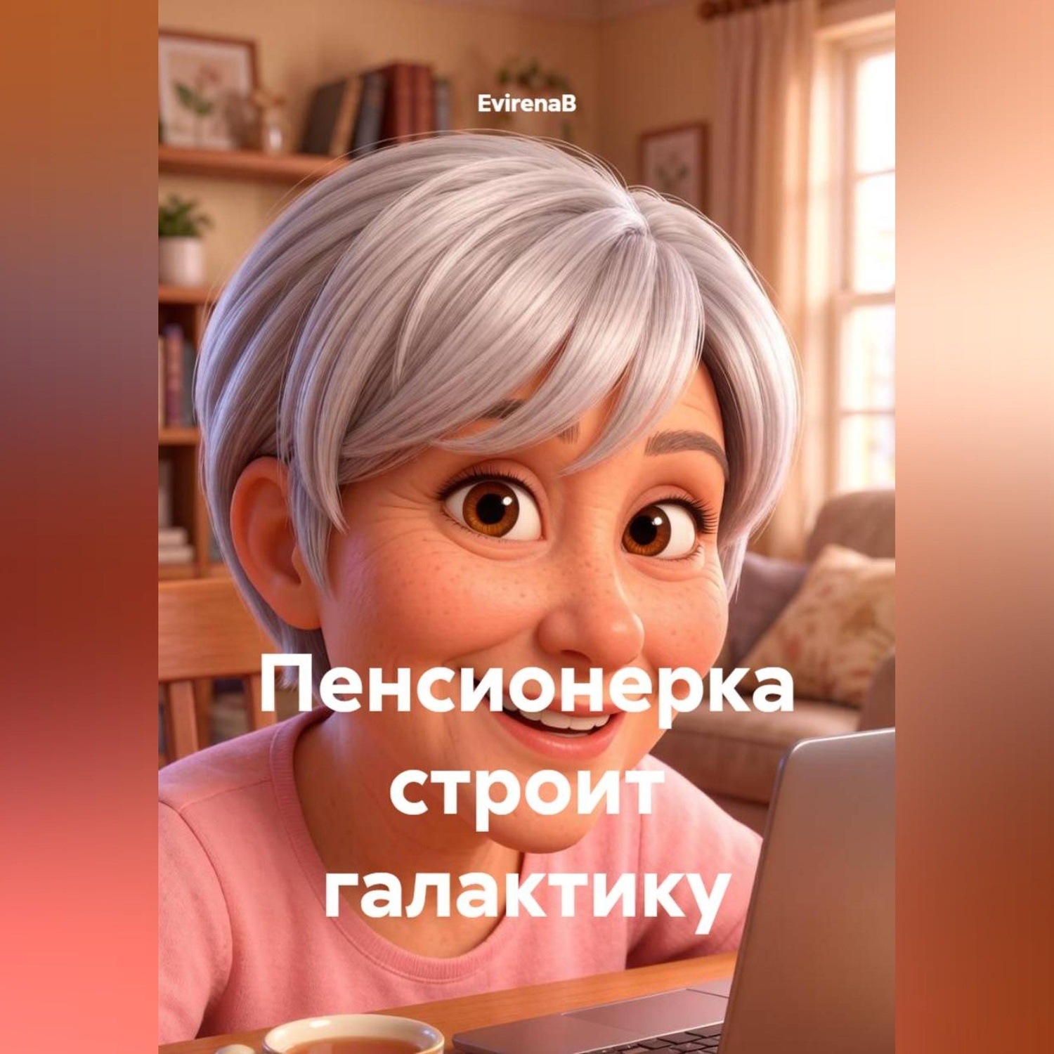 Обложка книги «Пенсионерка строит галактику»
