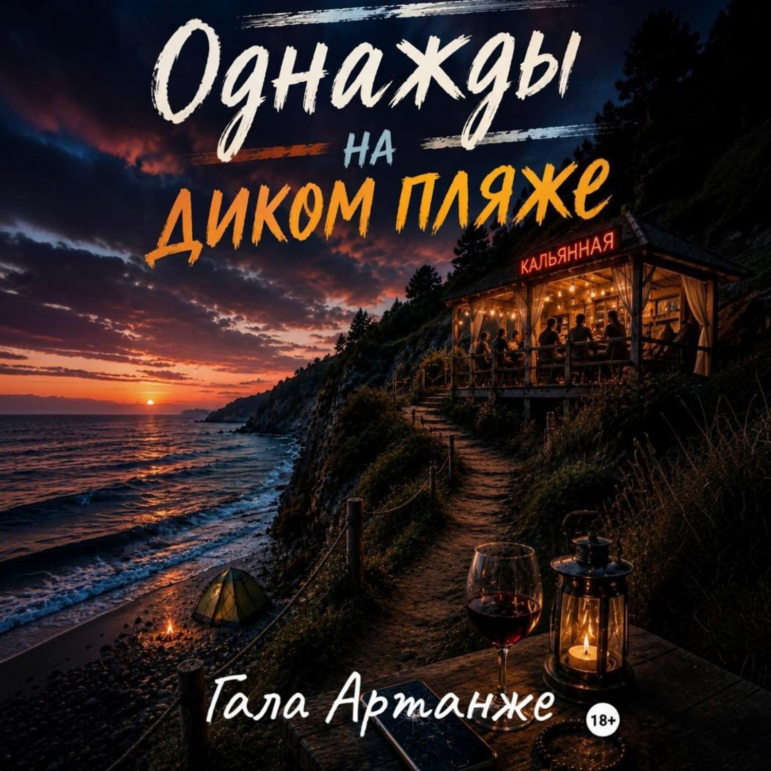 Обложка книги «Однажды на диком пляже»