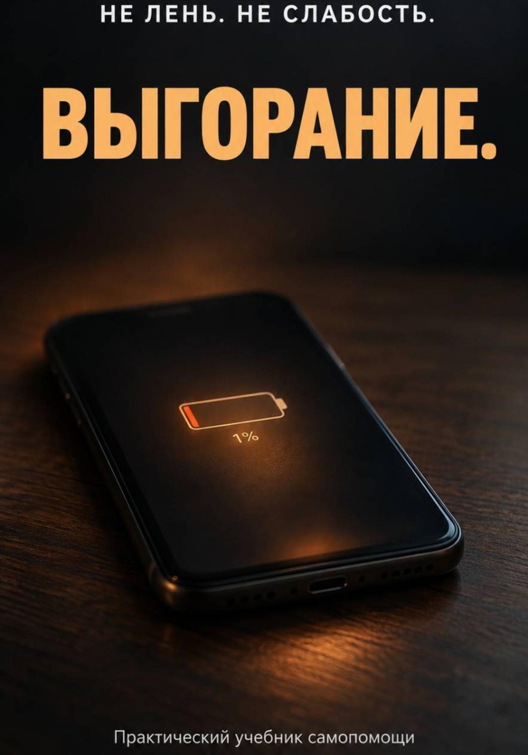 Обложка книги «Не лень. Не слабость. Выгорание»