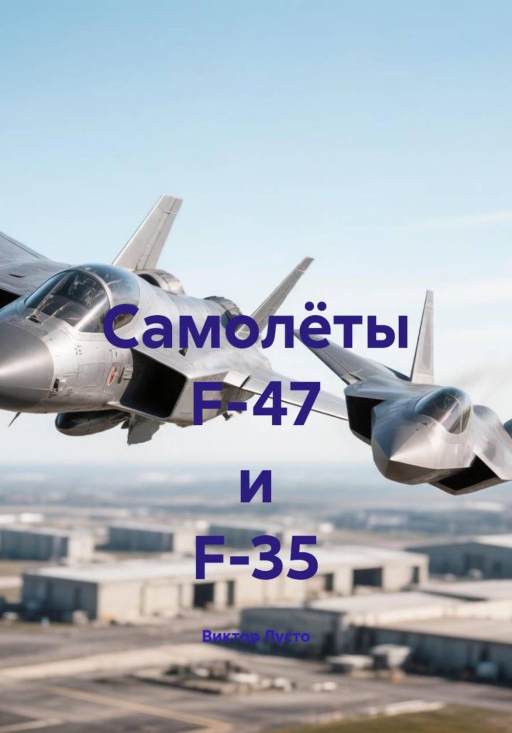 Обложка книги «Самолёты F-47 и F-35»