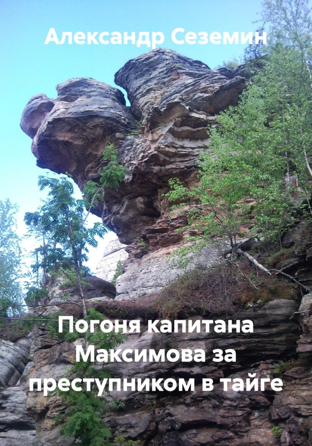 Обложка книги «Погоня капитана Максимова за преступником в тайге»