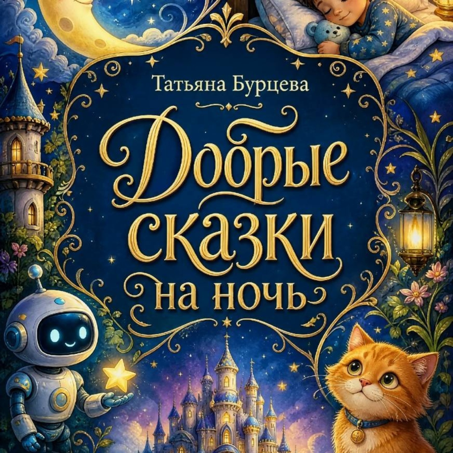 Обложка книги «Добрые сказки на ночь»