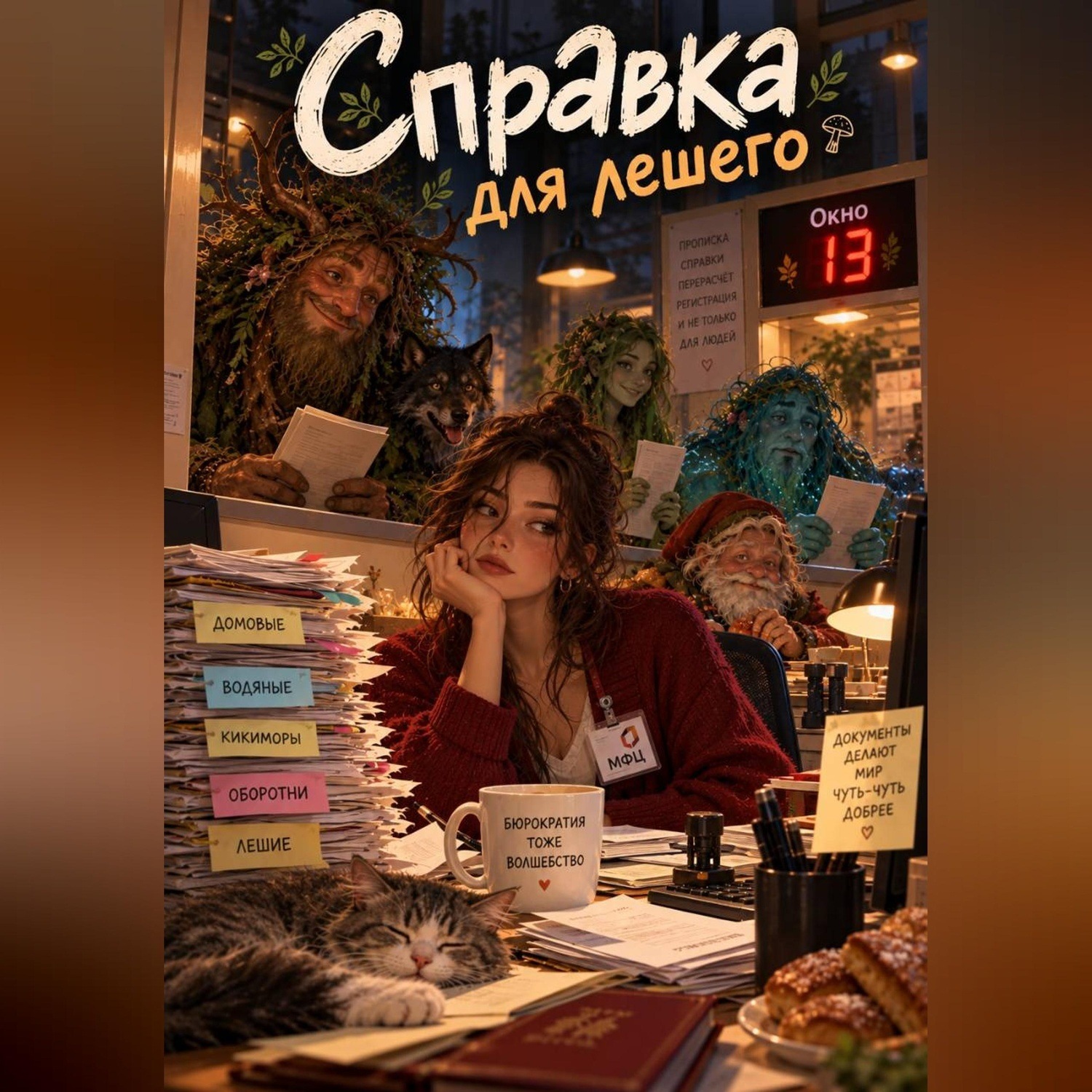 Обложка книги «Справка для лешего»