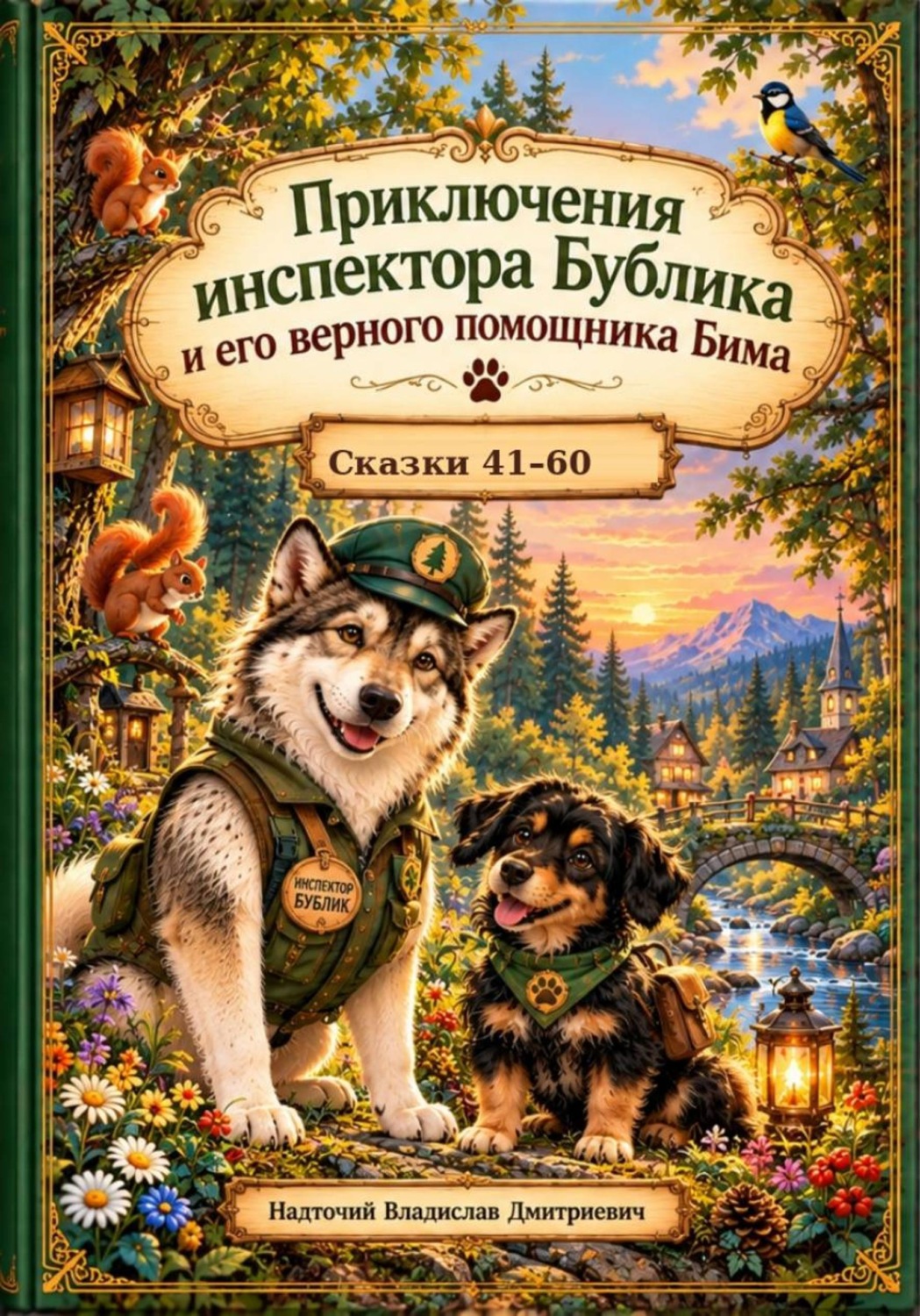 Обложка книги «Приключения инспектора Бублика и его верного помощника Бима. Часть третья.»