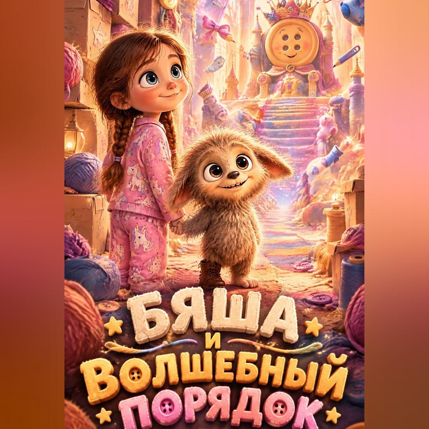 Обложка книги «Бяша и волшебный порядок»