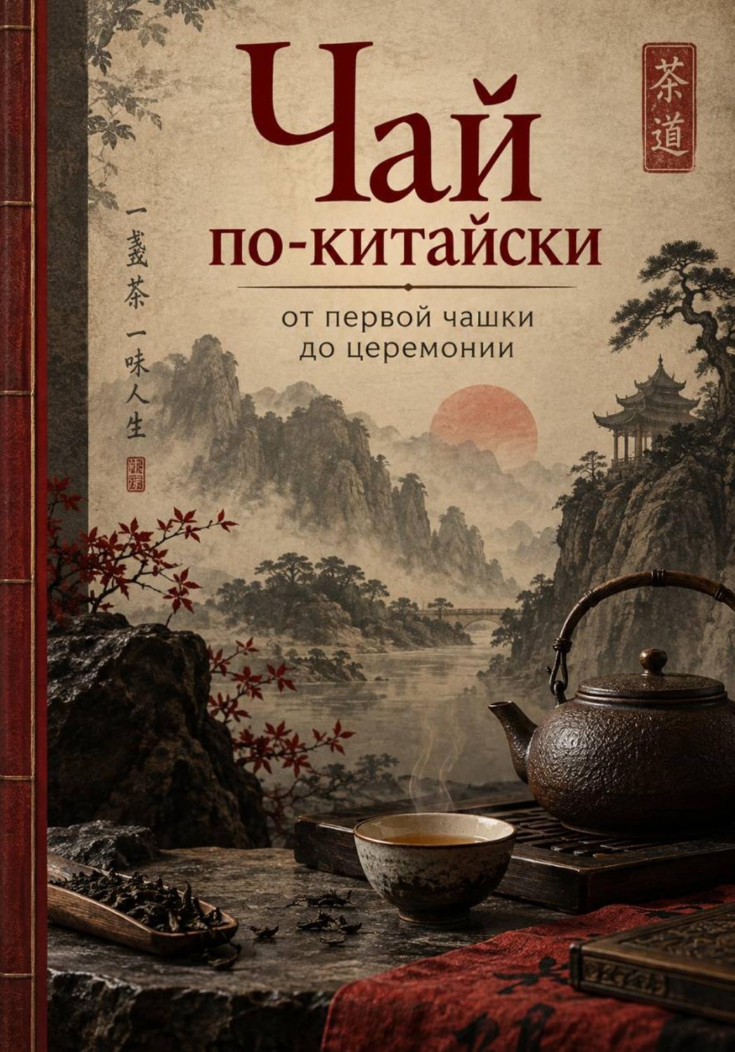 Обложка книги «Чай по-китайски - от первой чашки до церемонии»