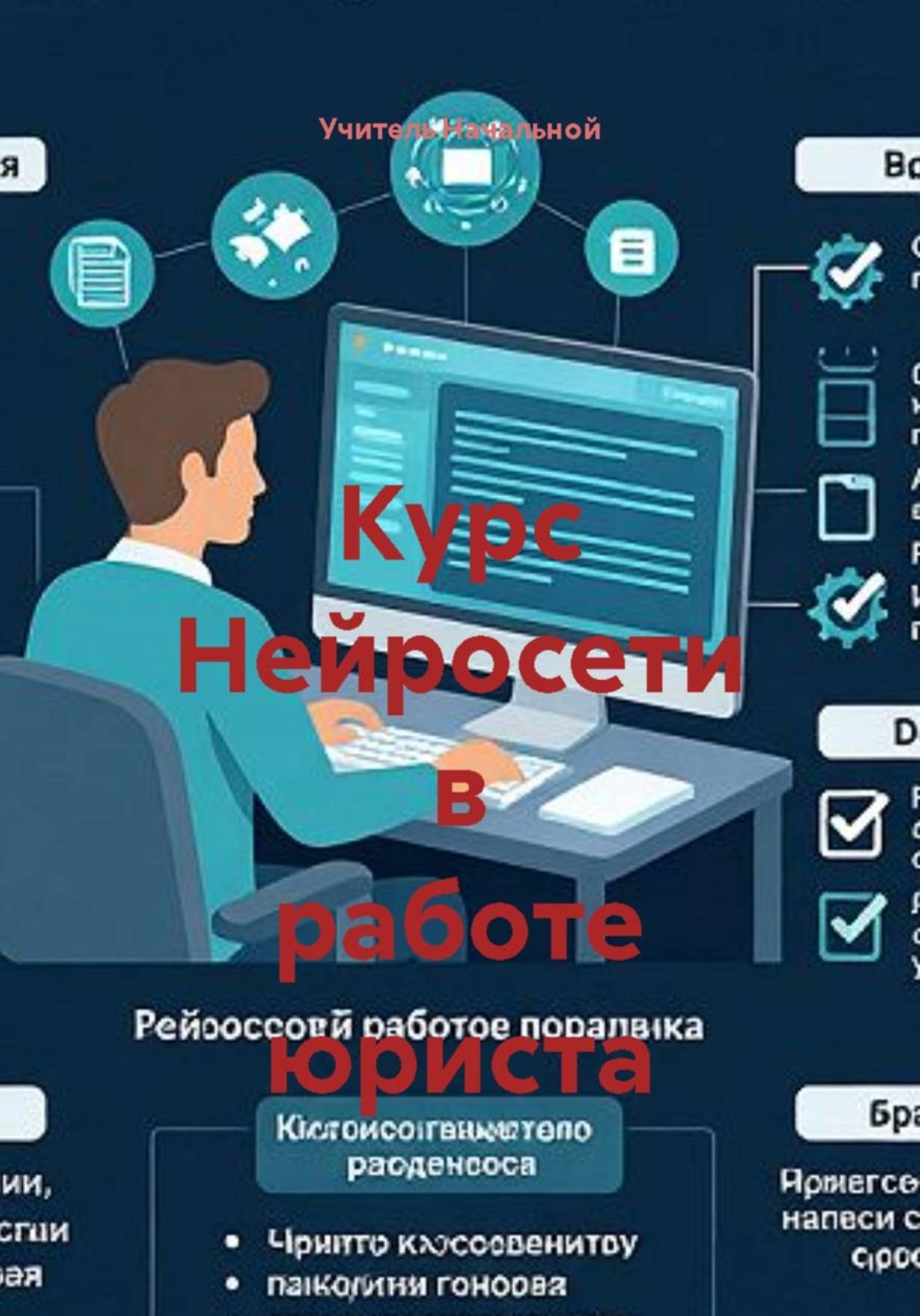 Обложка книги «Курс Нейросети в работе юриста»