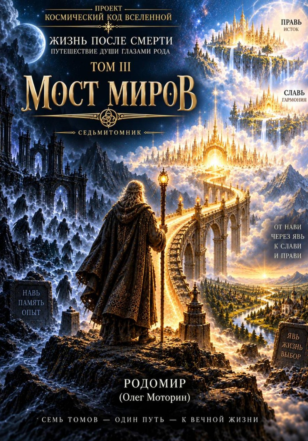 Обложка книги «Жизнь после смерти. Путешествие души глазами Рода. Том 3. Мост Миров»