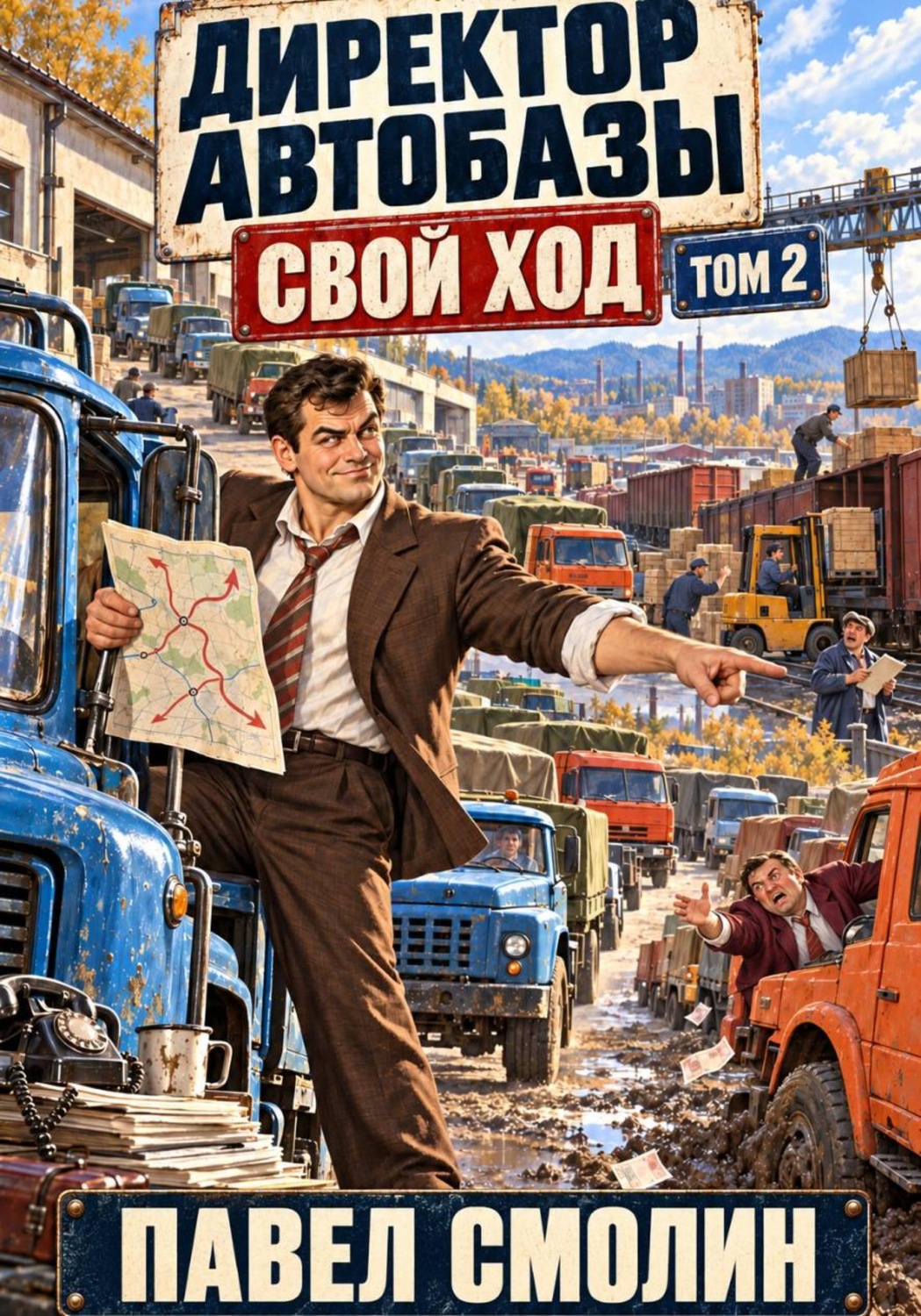 Обложка книги «Директор автобазы 1988. Том 2: Свой ход»