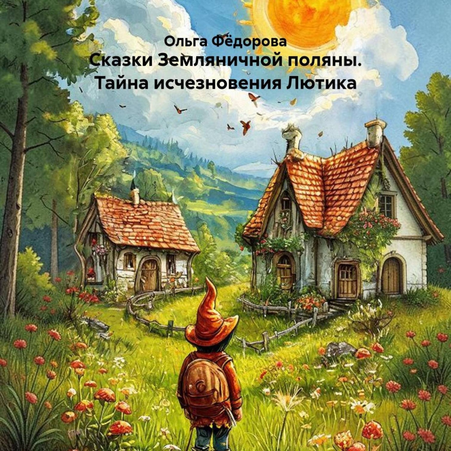Обложка книги «Сказки Земляничной поляны. Тайна исчезновения Лютика»