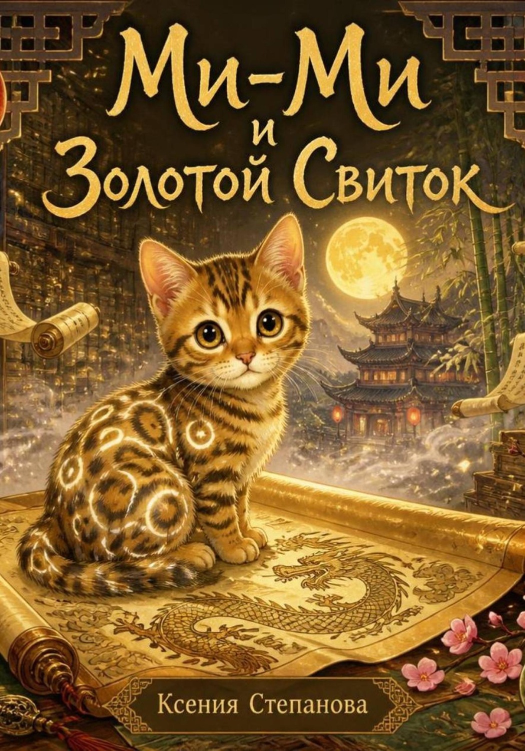 Обложка книги «Ми-Ми и Золотой Свиток»