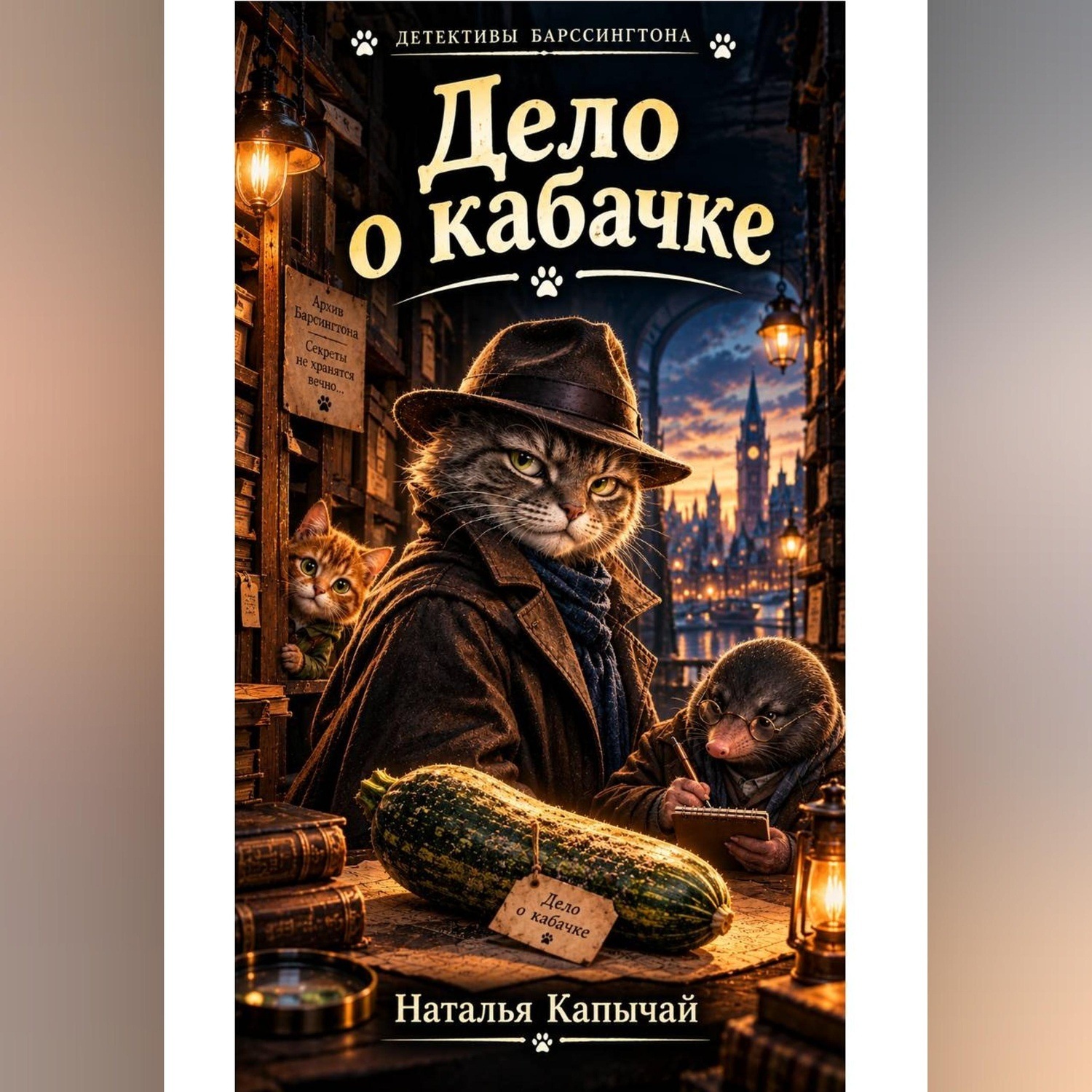 Обложка книги «Дело о кабачке»