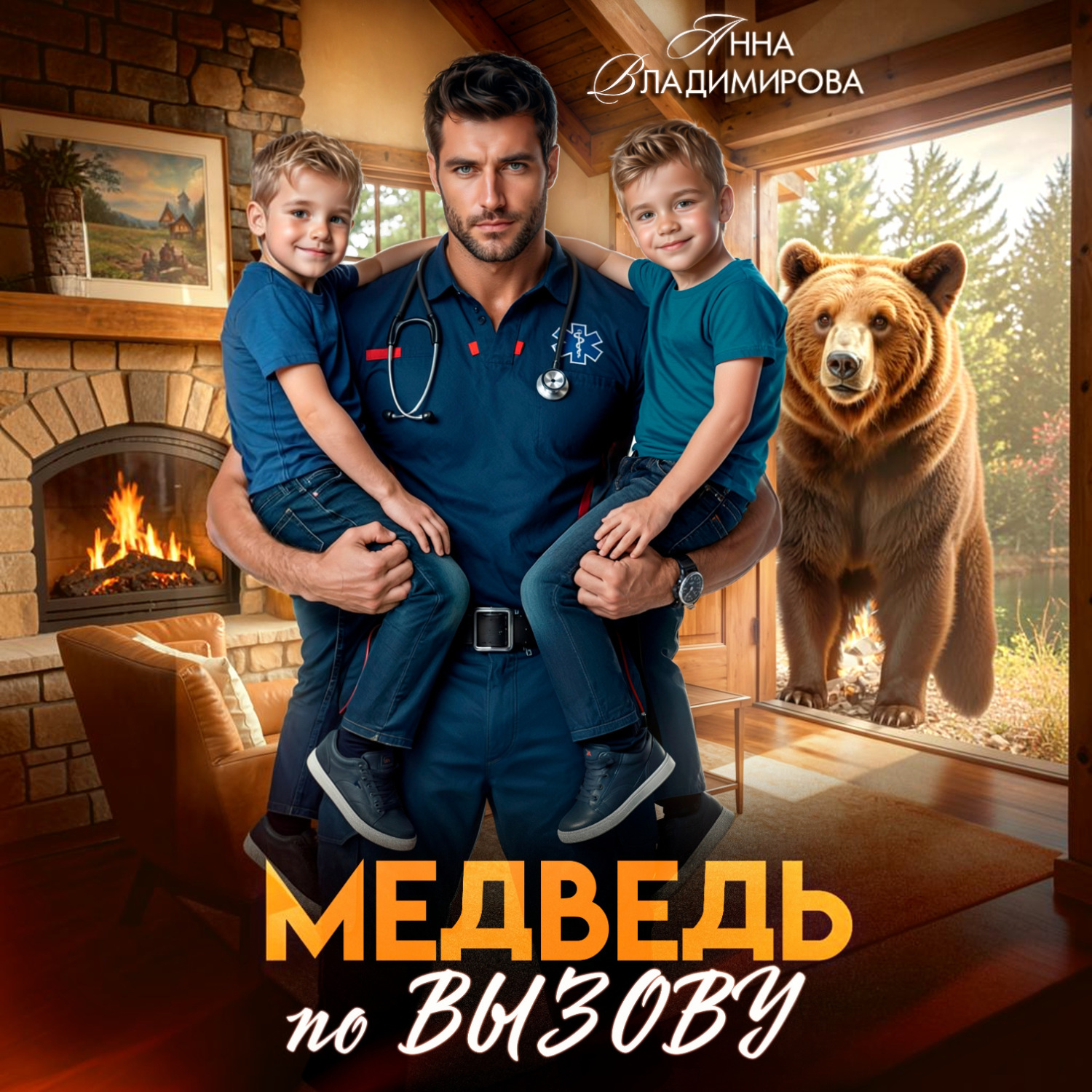 Обложка книги «Медведь по вызову»