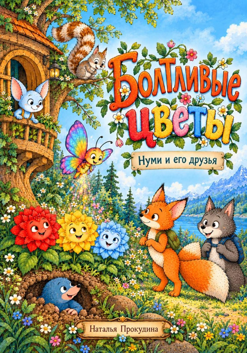 Обложка книги «Болтливые цветы»