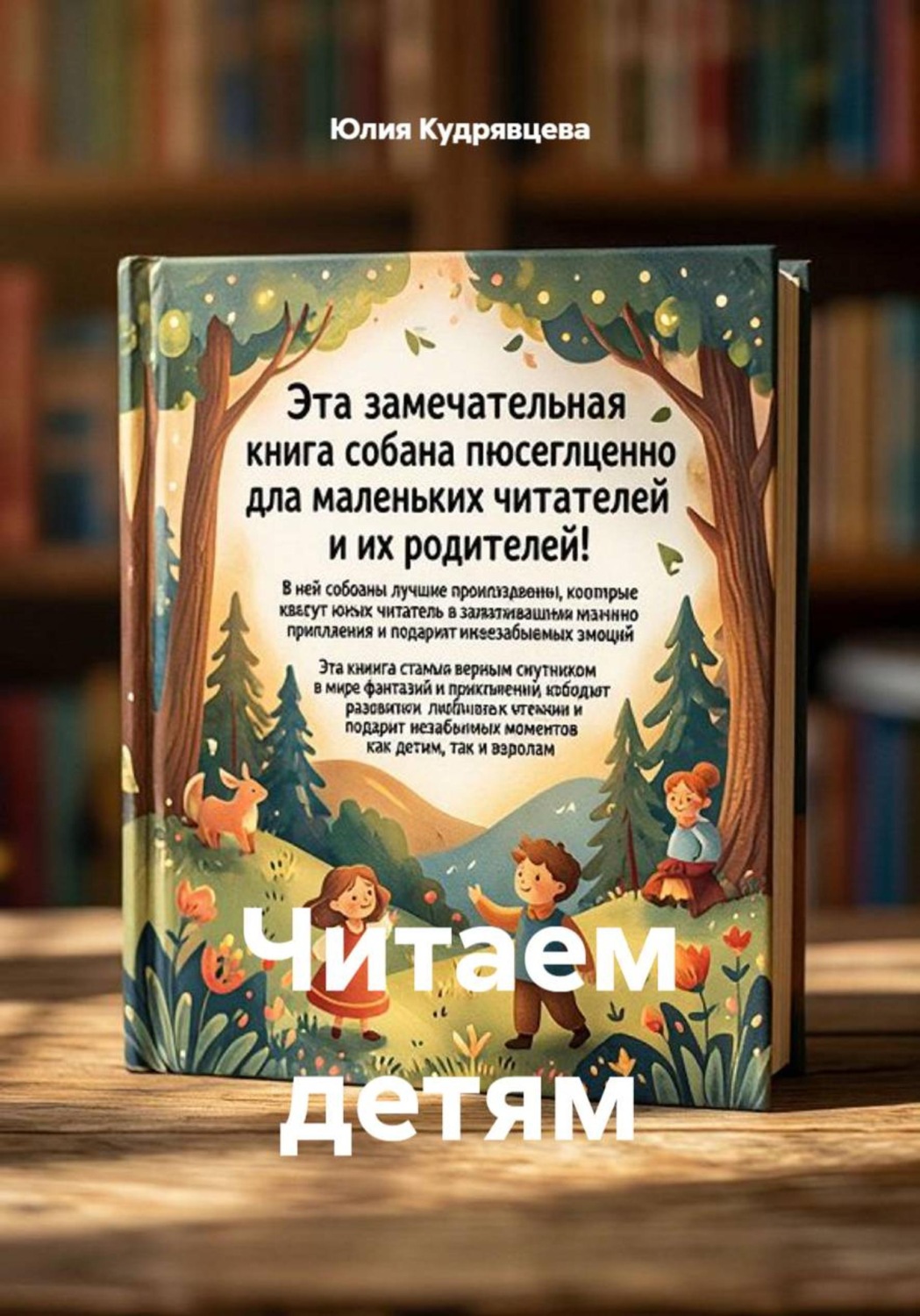 Обложка книги «Читаем детям»