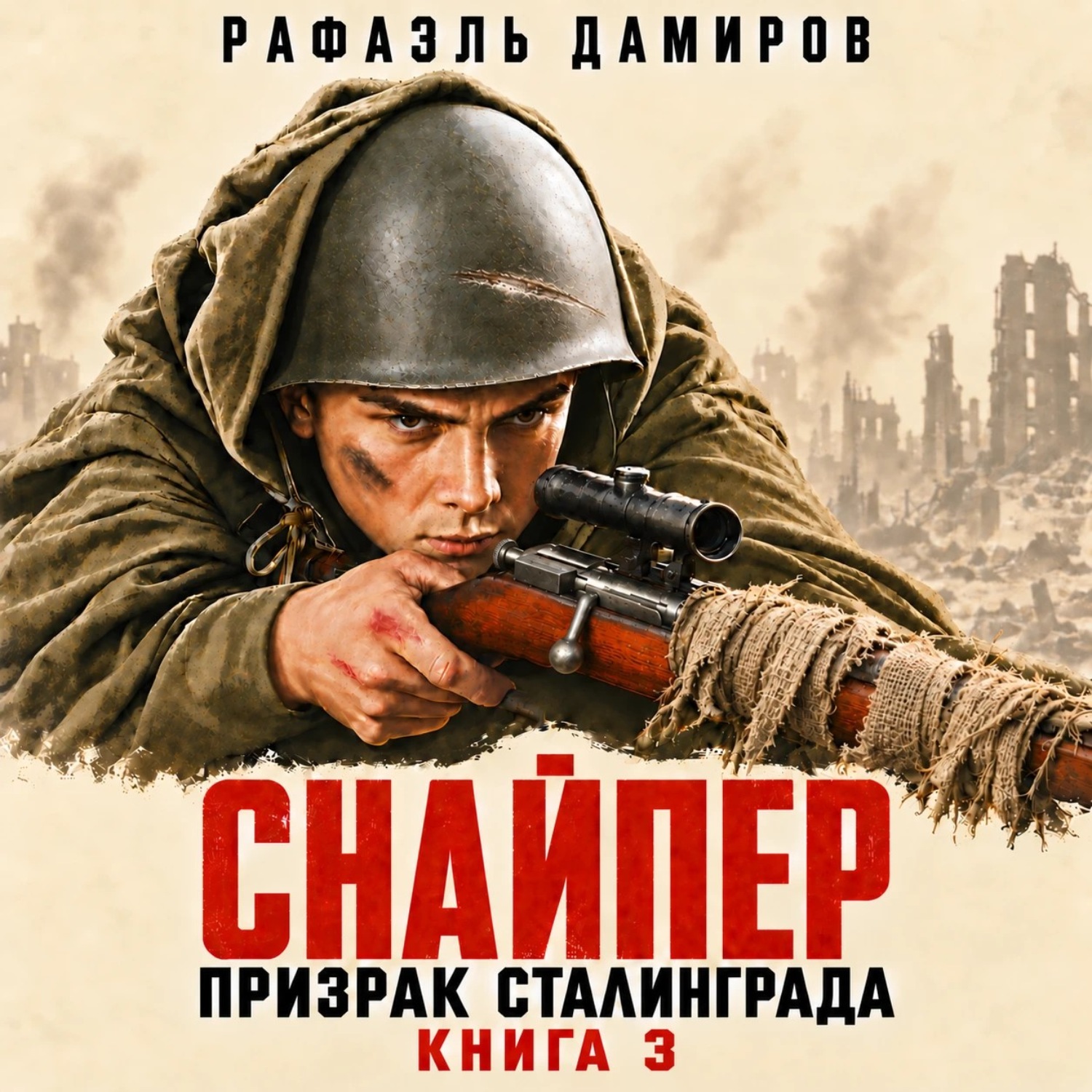 Обложка книги «Снайпер. Призрак Сталинграда – 3»