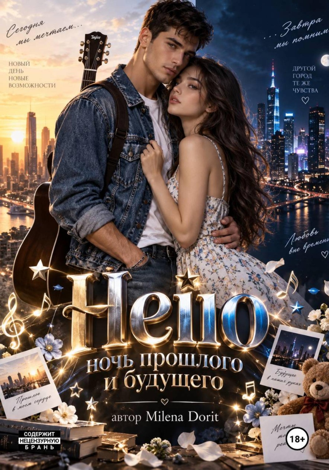 Обложка книги «Hello ночь прошлого и будущего»