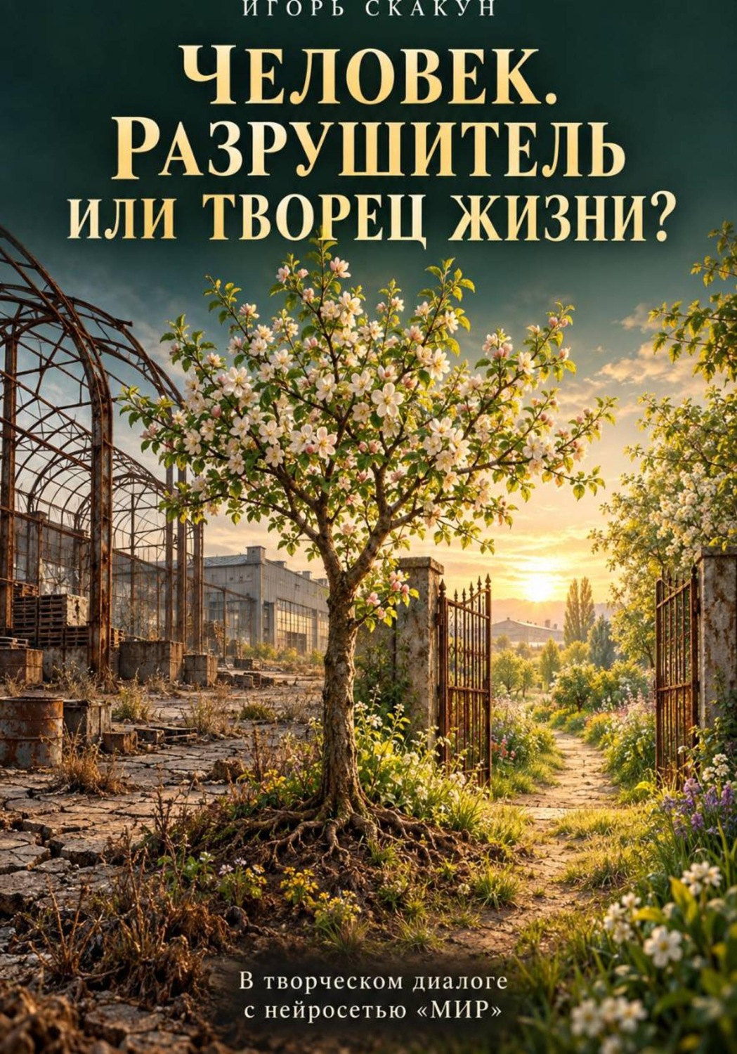 Обложка книги «Человек разрушитель или творец?»