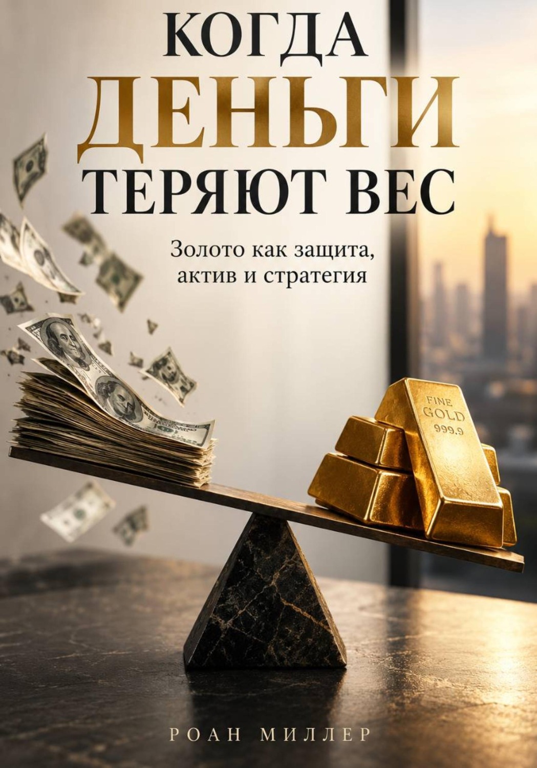 Обложка книги «Когда деньги теряют вес. Золото как защита, актив и стратегия»