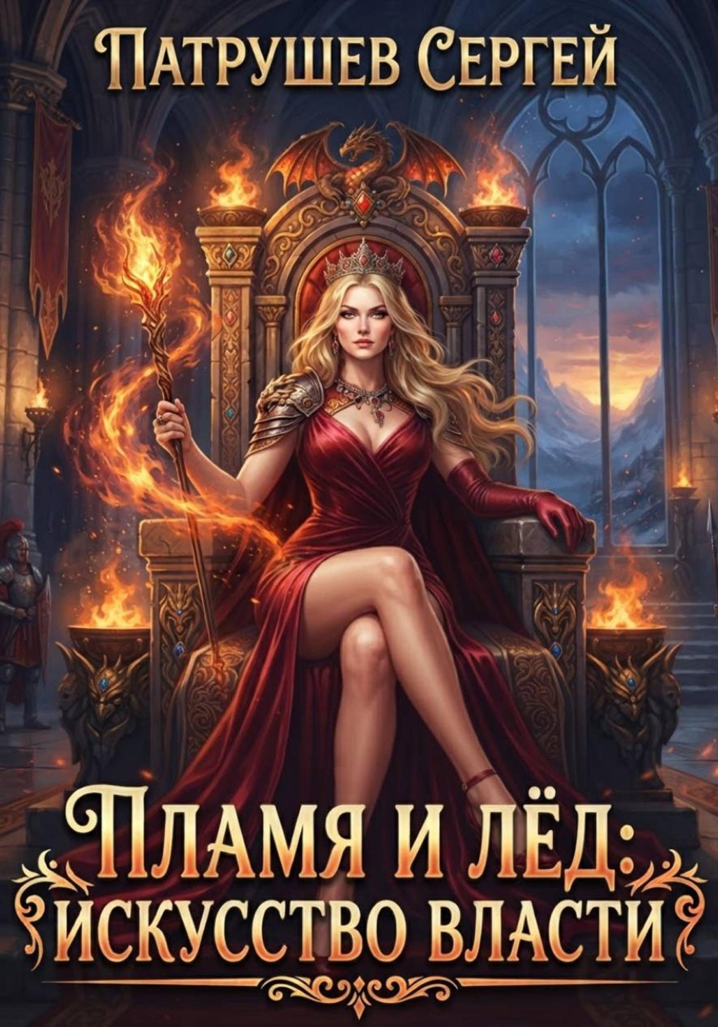 Обложка книги «Пламя и лёд. Искусство власти»