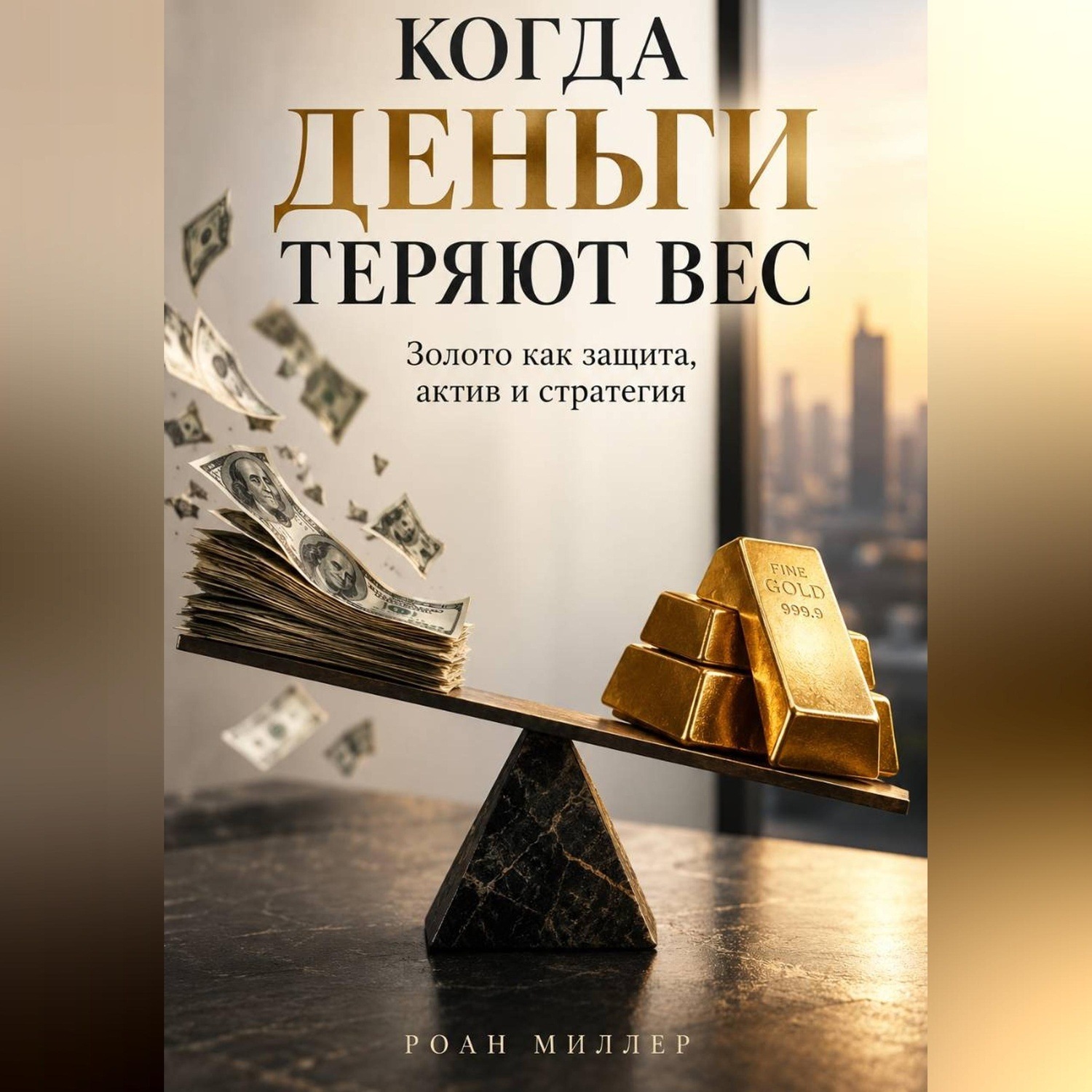 Обложка книги «Когда деньги теряют вес. Золото как защита, актив и стратегия»