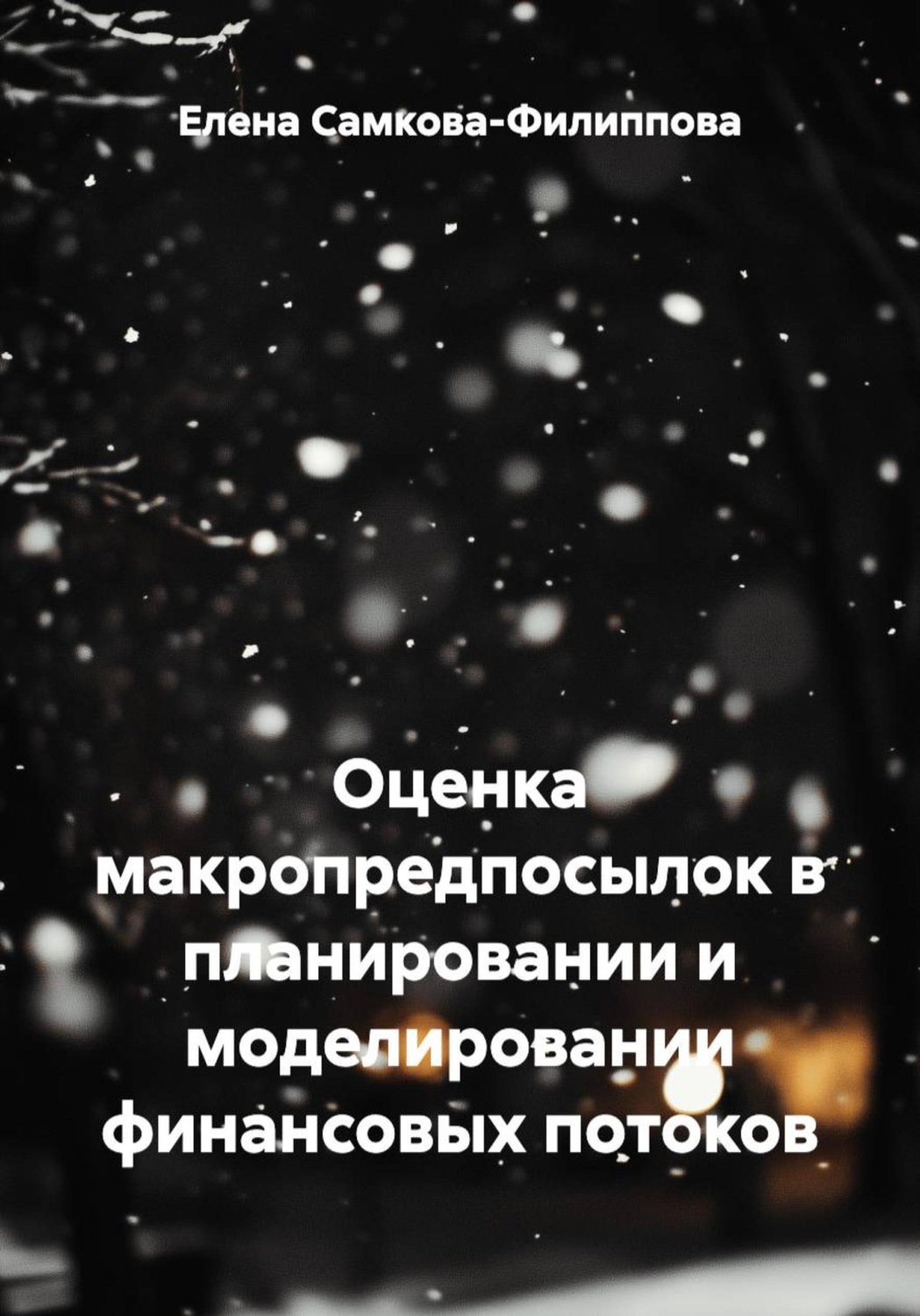 Обложка книги «Оценка макропредпосылок в планировании и моделировании финансовых потоков»