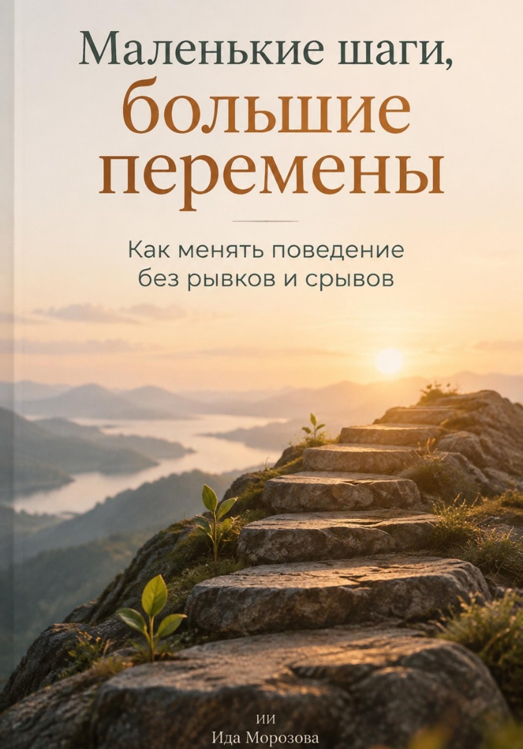 Обложка книги «Маленькие шаги, большие перемены. Как менять поведение без рывков и срывов»