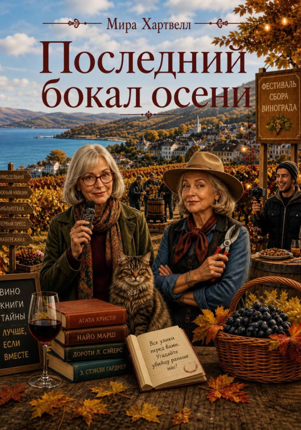 Обложка книги «Последний бокал осени»