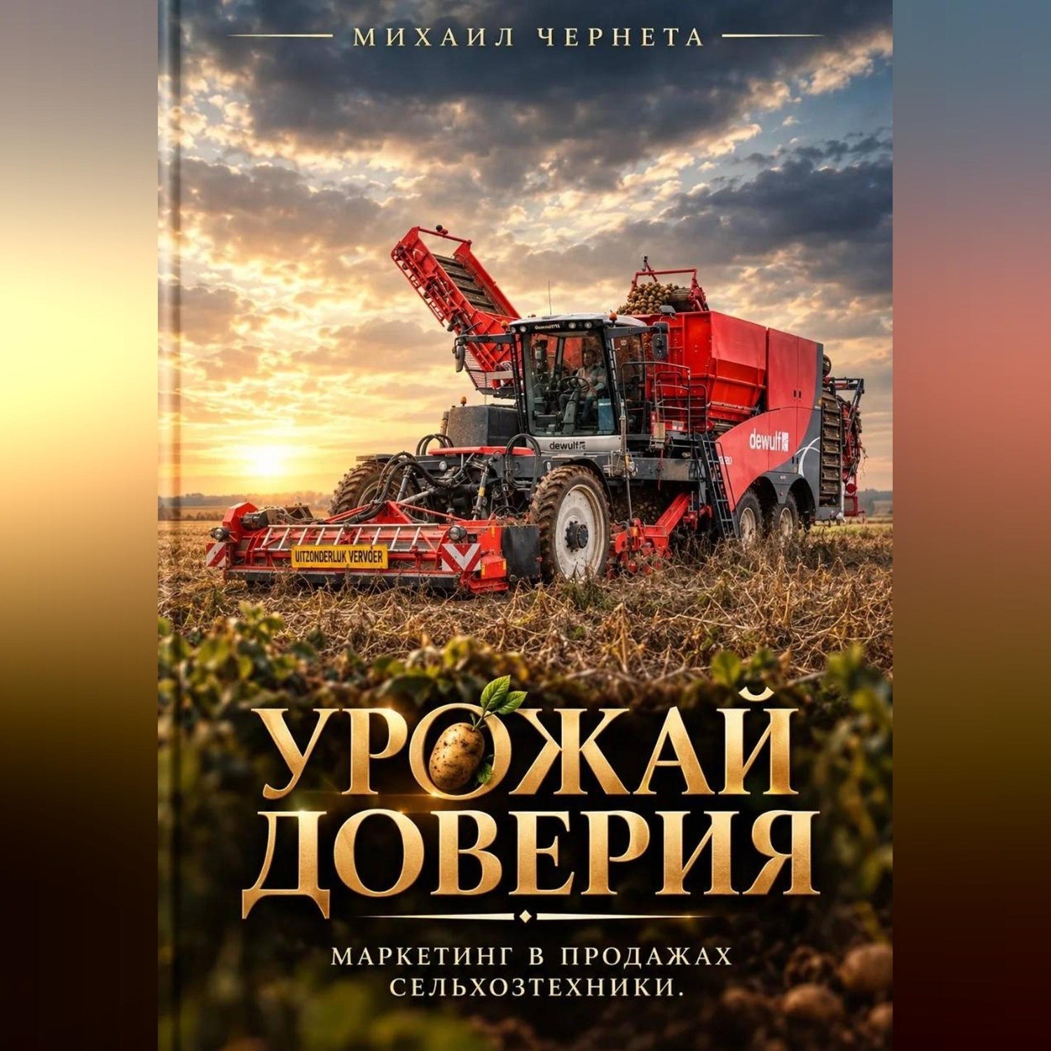Обложка книги «Урожай доверия. Маркетинг в продажах сельхозтехники»