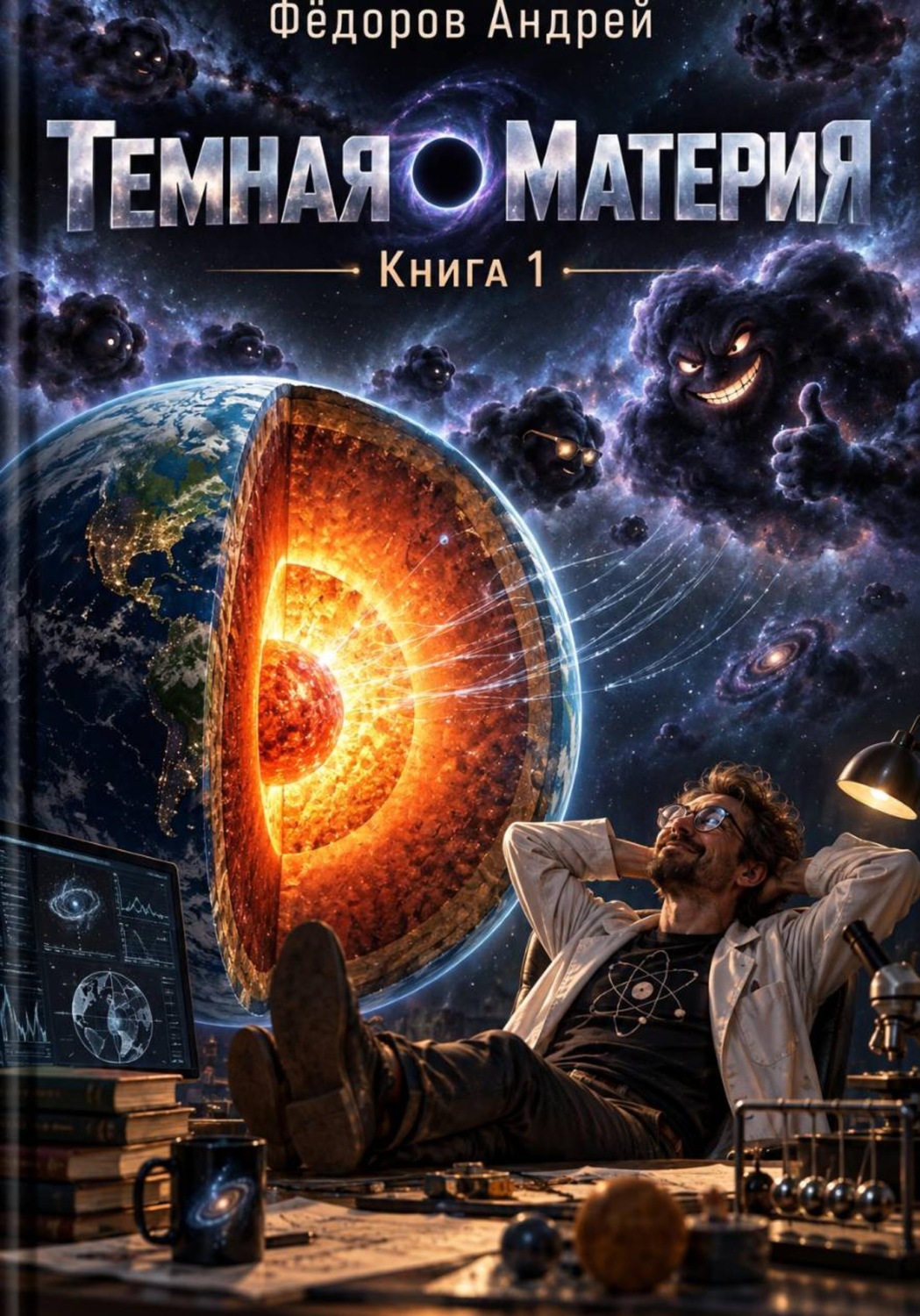 Обложка книги «Темная материя»