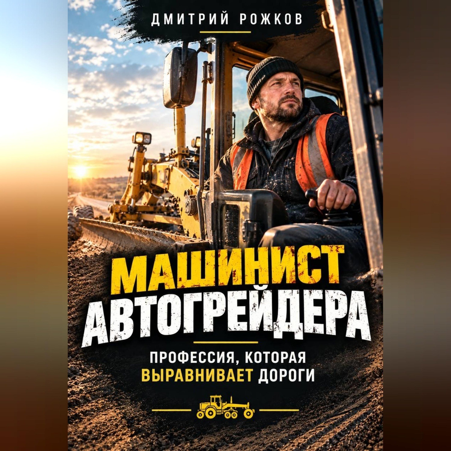 Обложка книги «Машинист автогрейдера. Профессия, которая выравнивает дороги»
