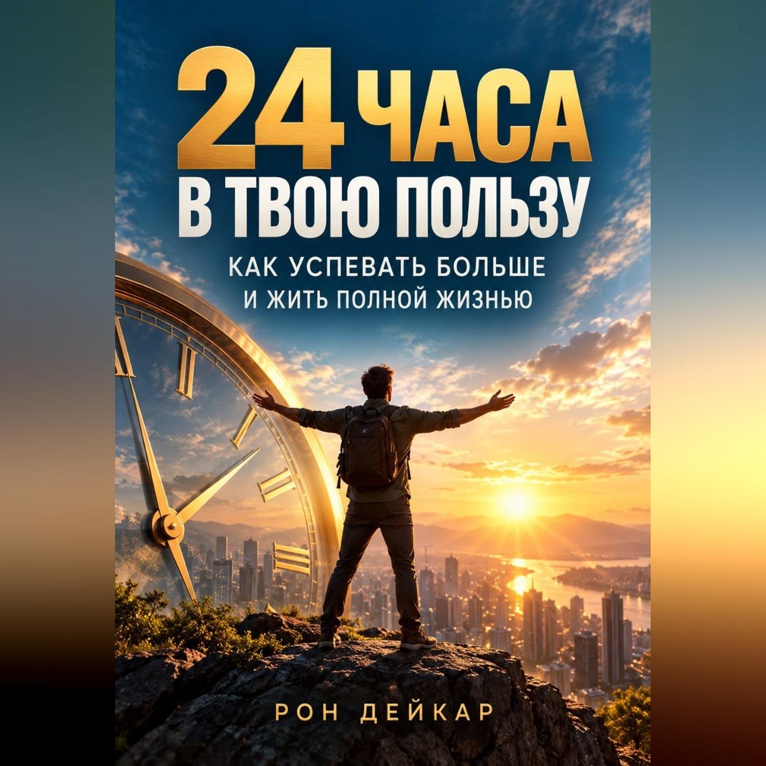 Обложка книги «24 часа в твою пользу. Как успевать больше и жить полной жизнью»