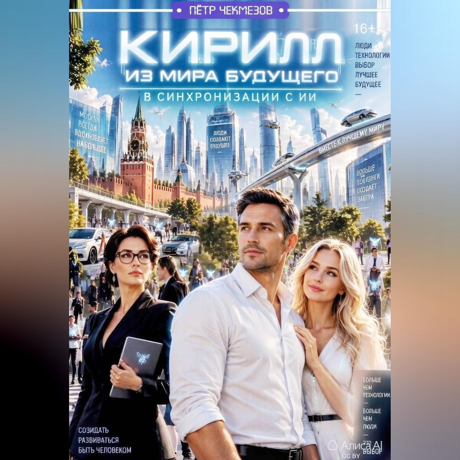 Обложка книги «Кирилл из мира будущего. В синхронизации с ИИ»