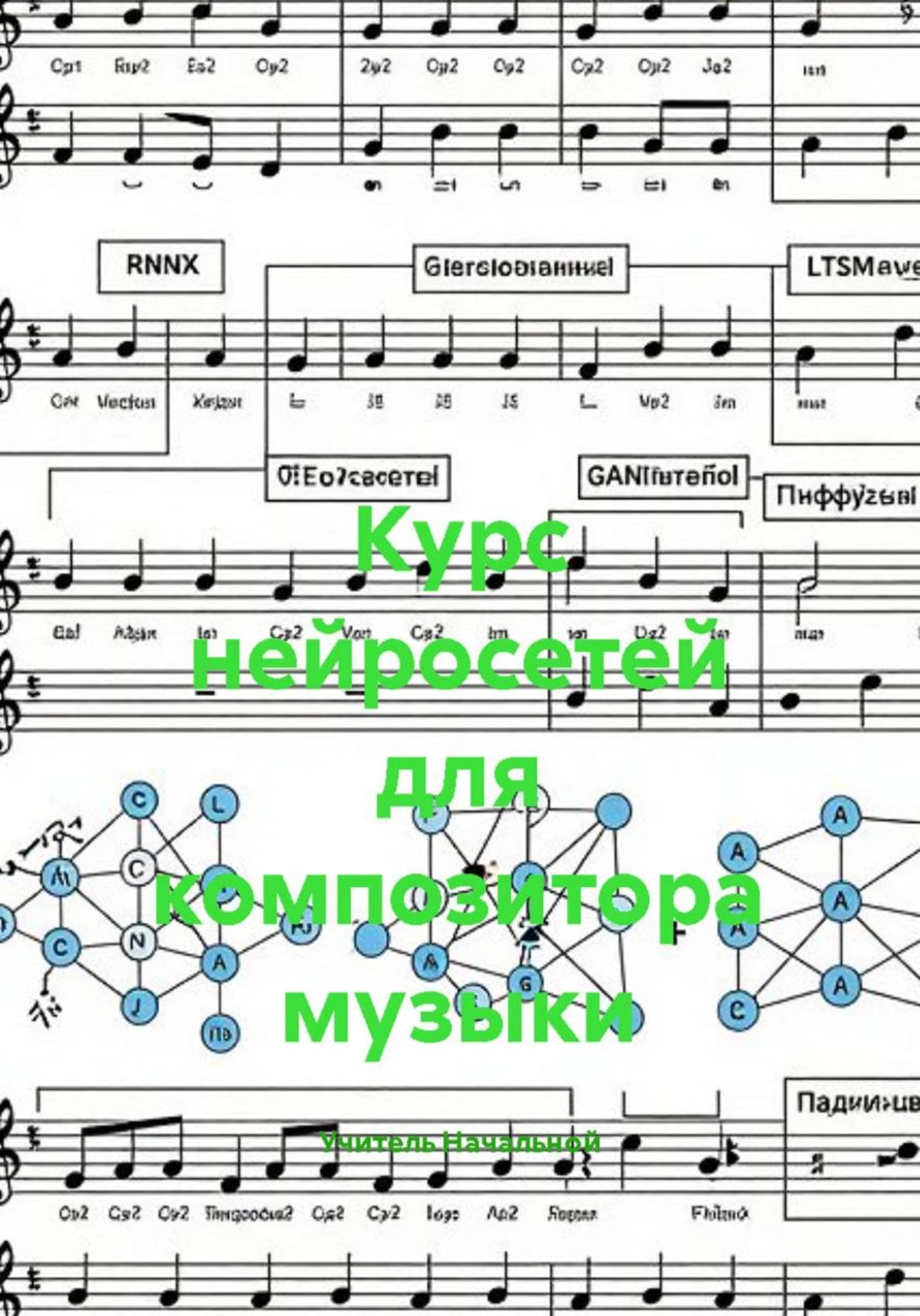 Обложка книги «Курс нейросетей для композитора музыки»