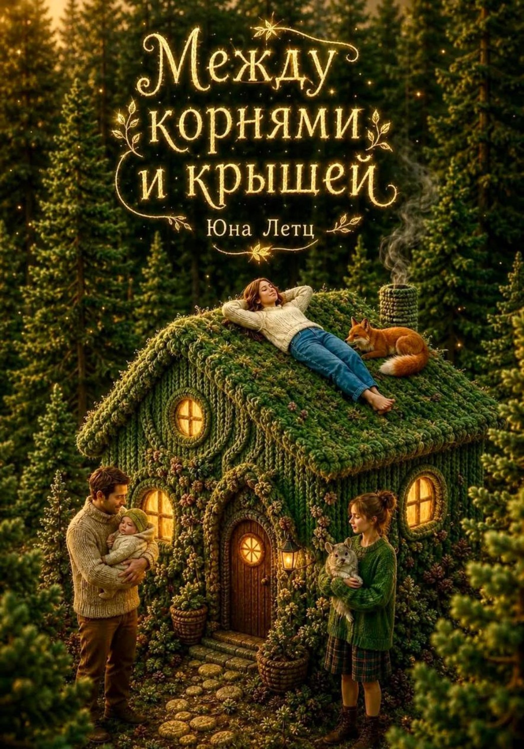 Обложка книги «Между корнями и крышей»