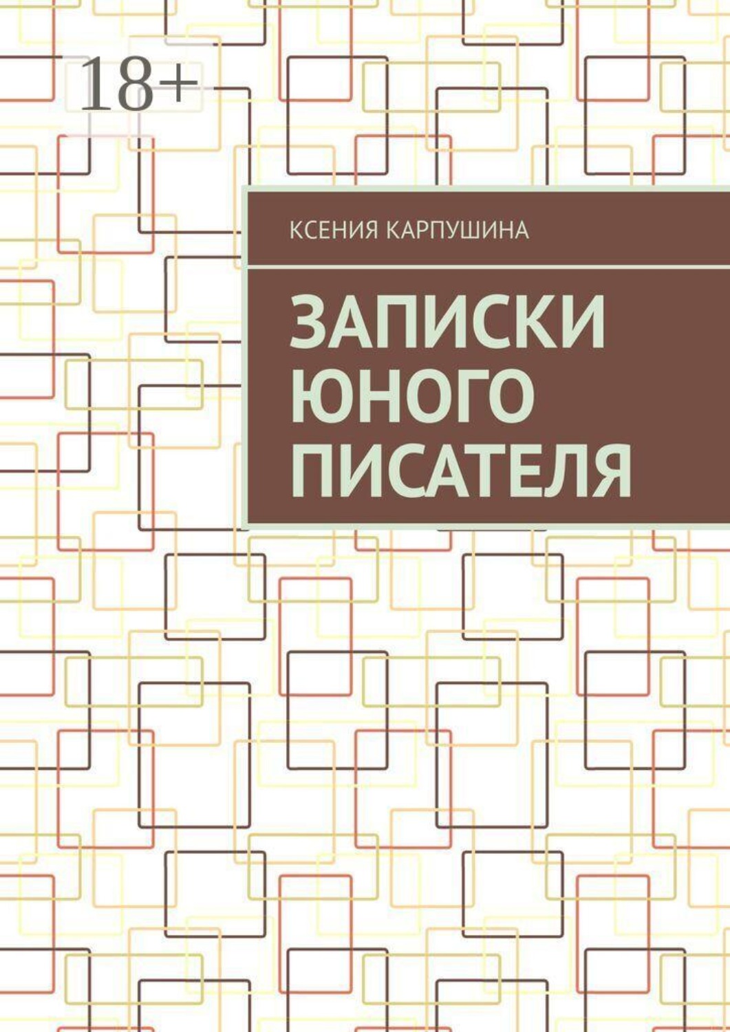 Обложка книги «Записки юного писателя»