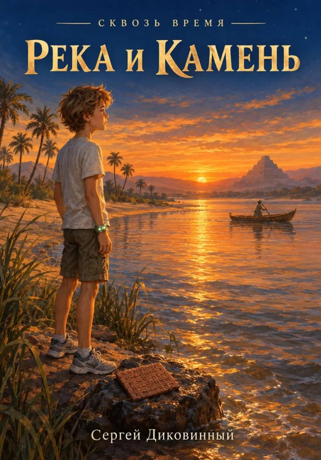 Обложка книги «Сквозь время. Река и камень (Древний Восток)»