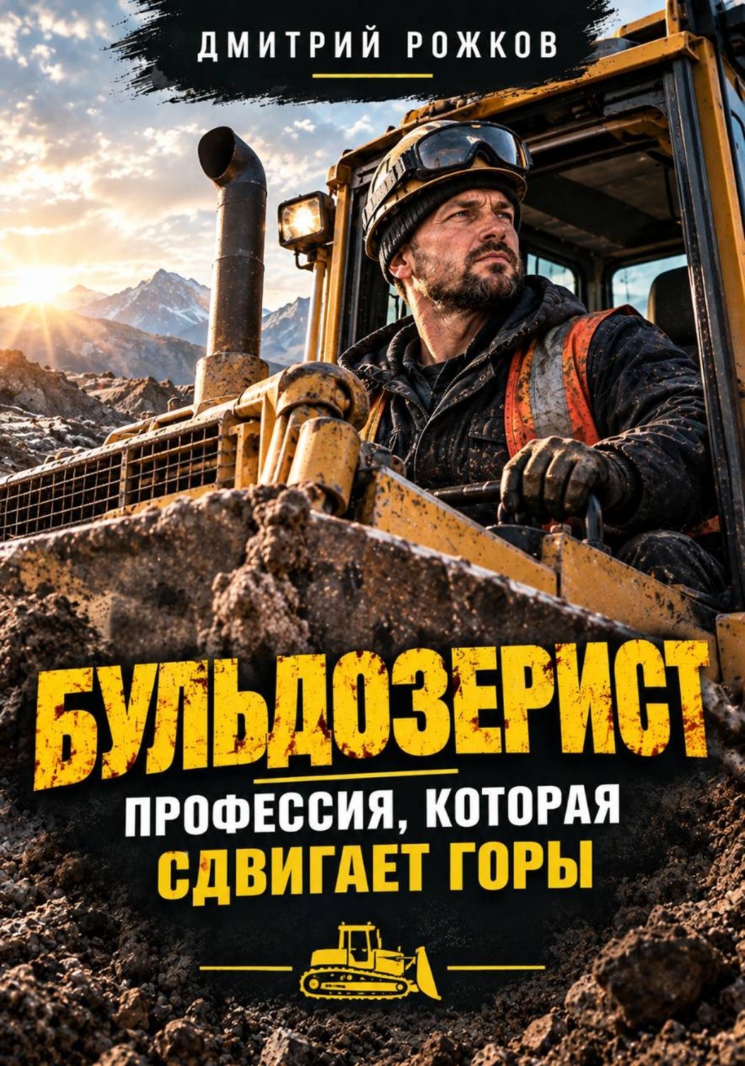 Обложка книги «Бульдозерист. Профессия, которая сдвигает горы»