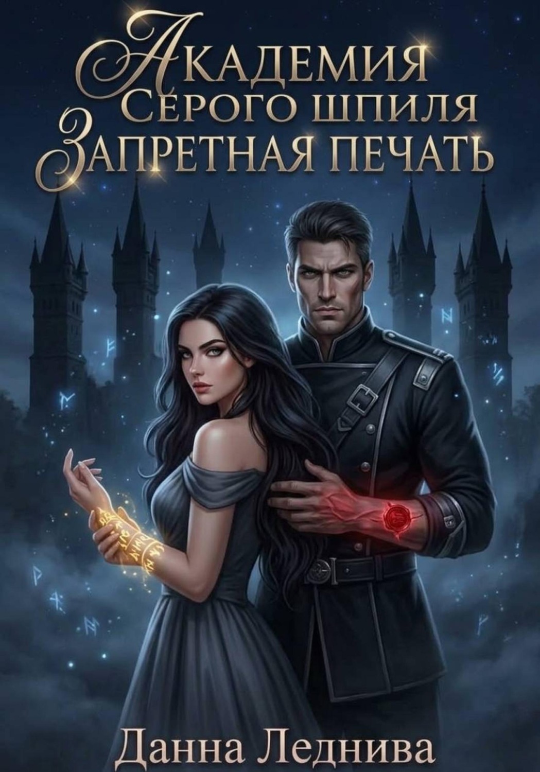Обложка книги «Академия Серого Шпиля. Запретная печать»