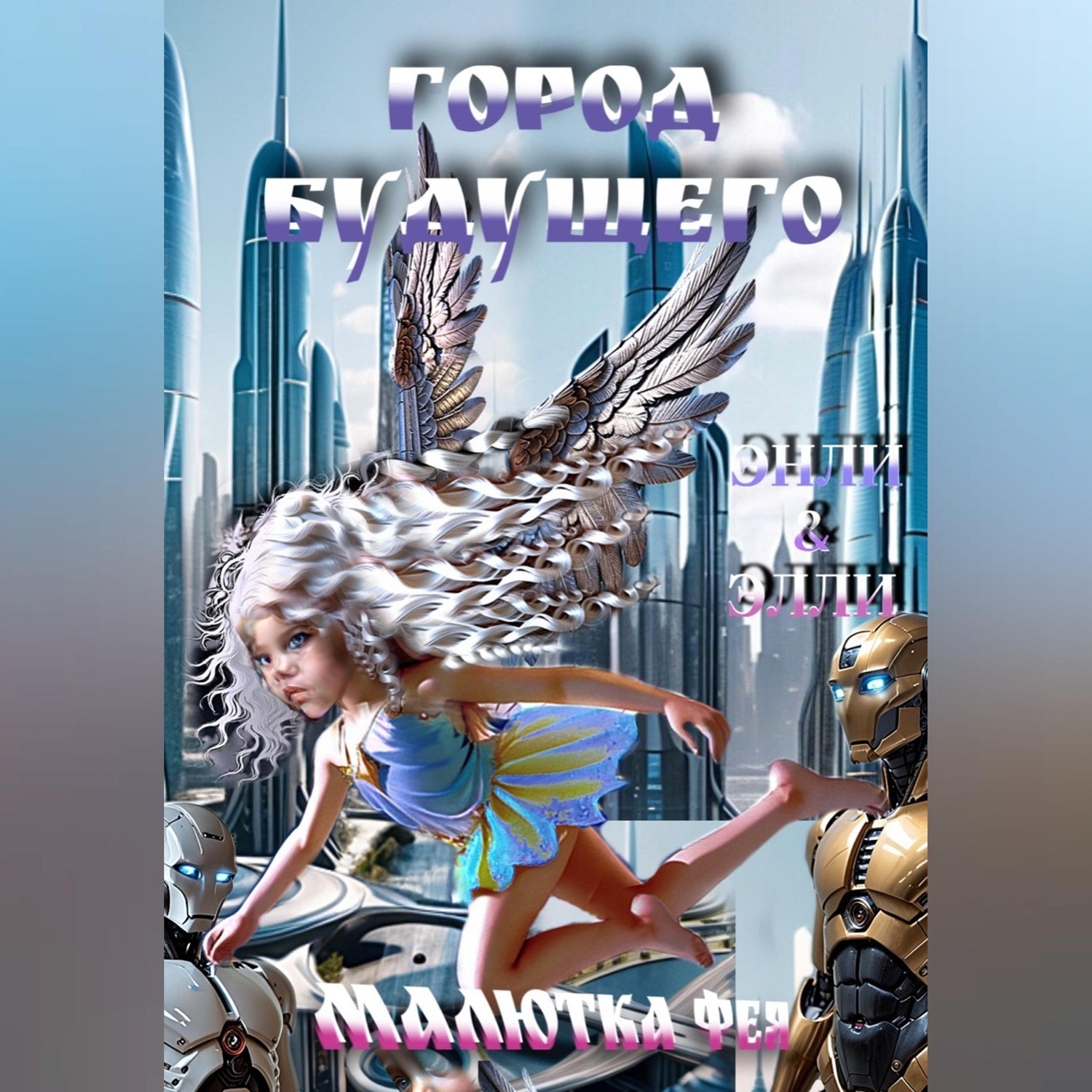 Обложка книги «Малютка Фея Город Будущего»