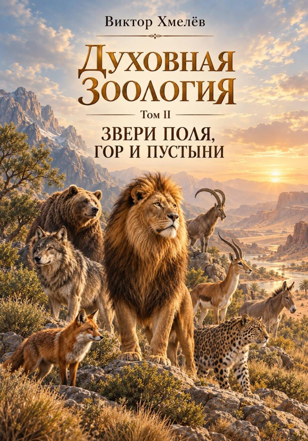Обложка книги «Духовная зоология. Том II. Звери поля, гор и пустыни»