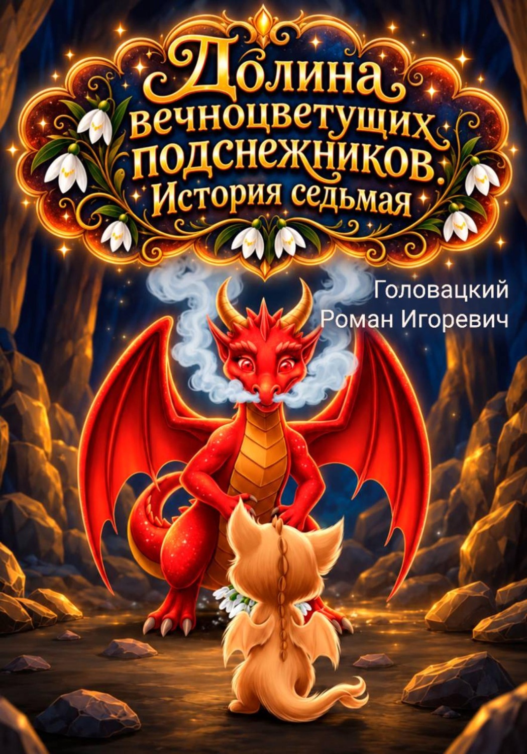 Обложка книги «Долина вечноцветущих подснежников. История седьмая»