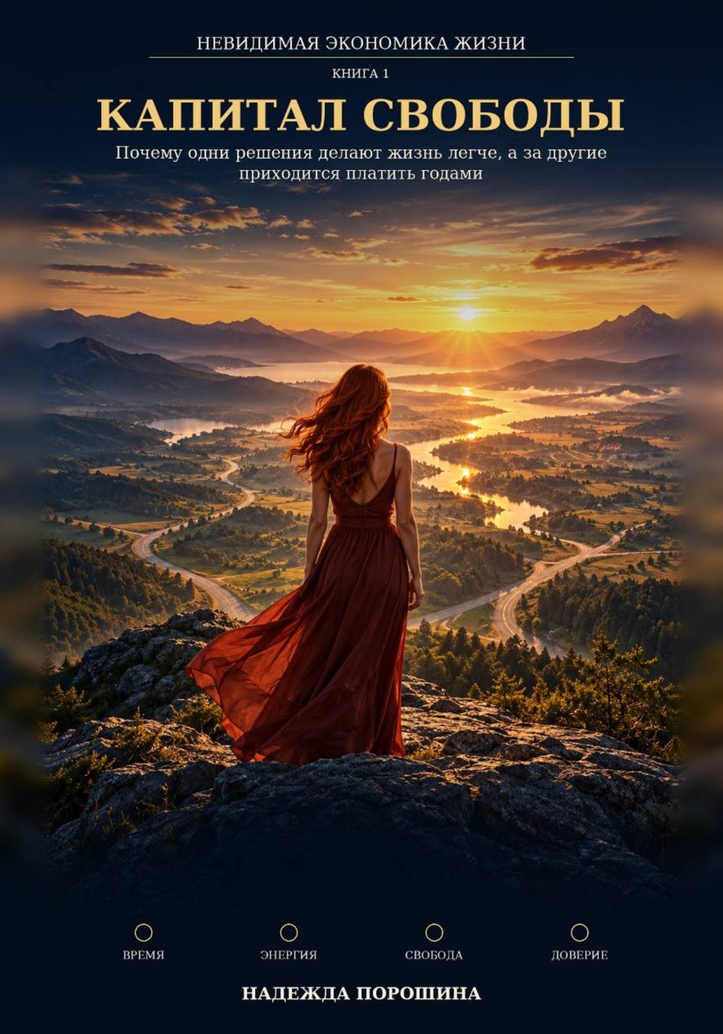 Обложка книги «Невидимая экономика жизни. Книга 1. Капитал свободы»