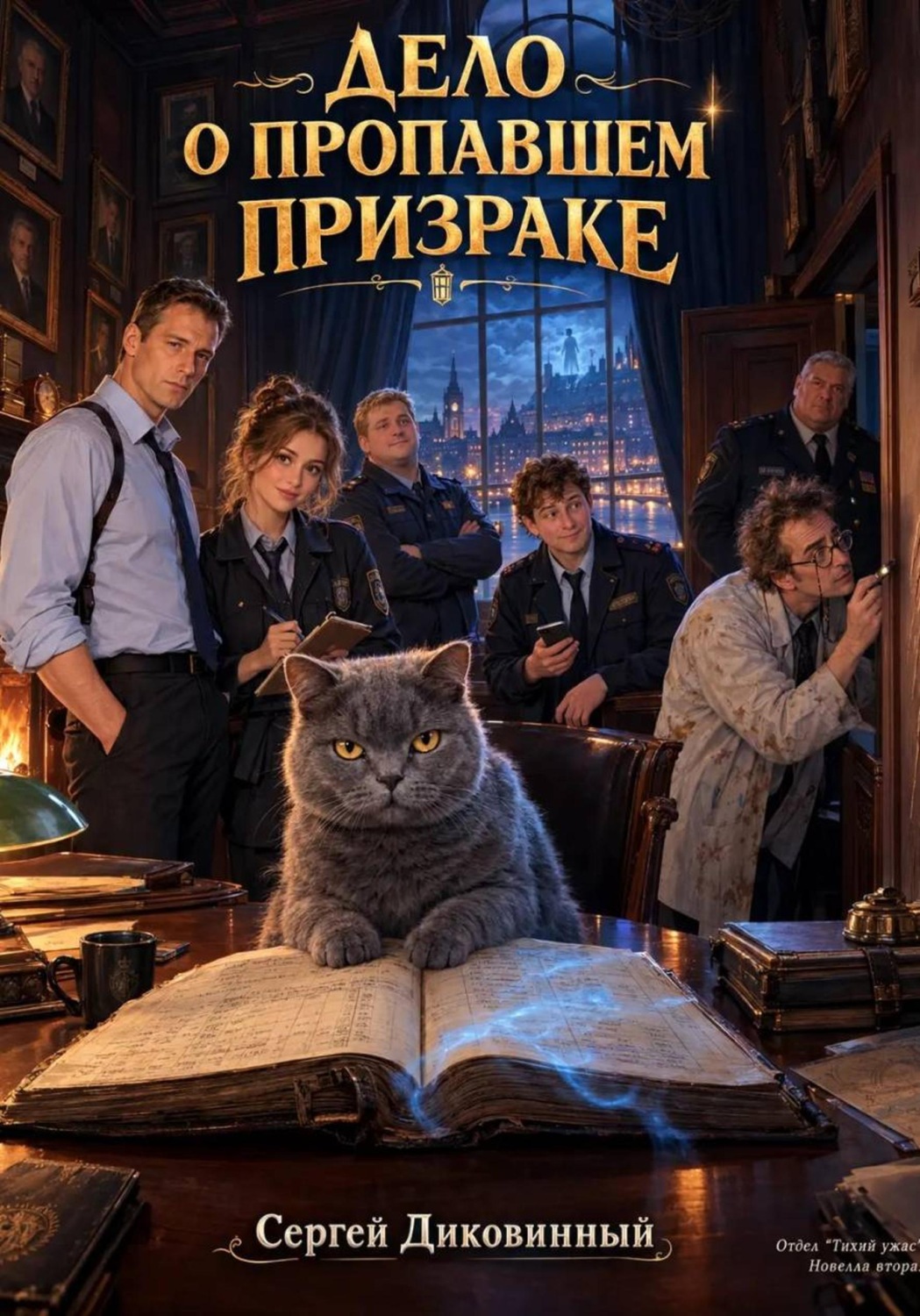 Обложка книги «Дело о пропавшем призраке»