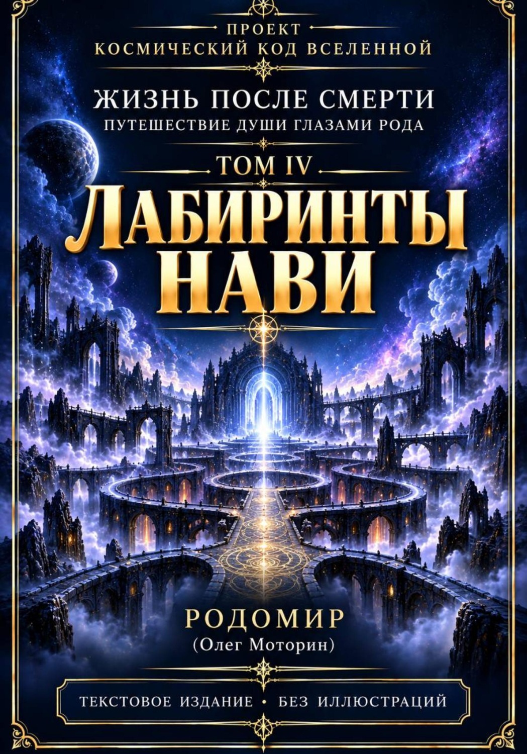 Обложка книги «Жизнь после смерти. Путешествие души глазами рода. Том 4. Лабиринты нави»