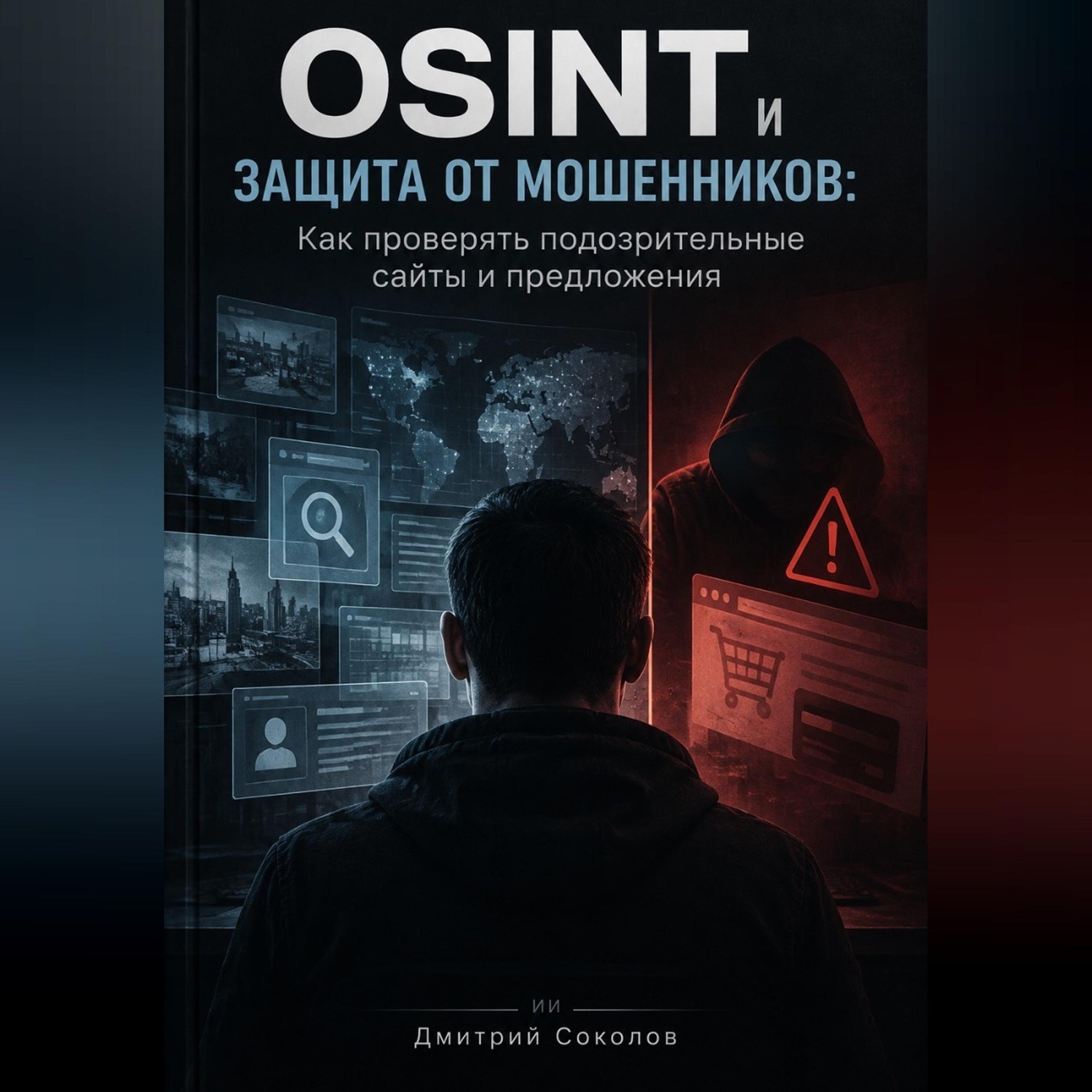 Обложка книги «OSINT и защита от мошенников. Как проверять подозрительные сайты и предложения»