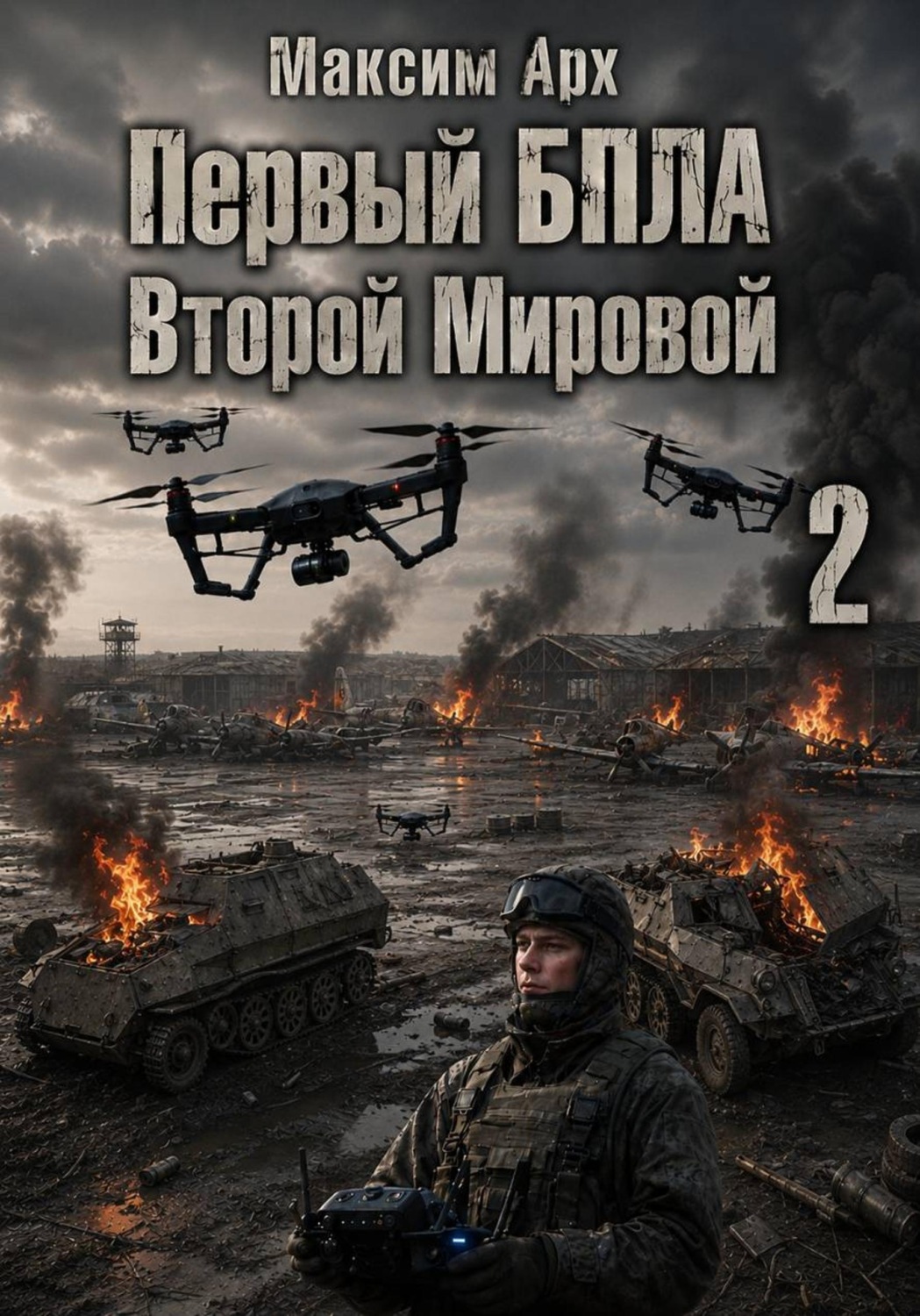 Обложка книги «Первый БПЛА Второй Мировой - 2»