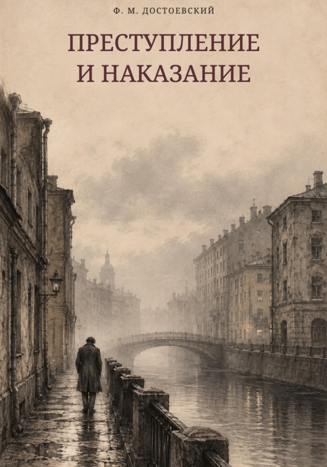 Обложка книги «Преступление и наказание»