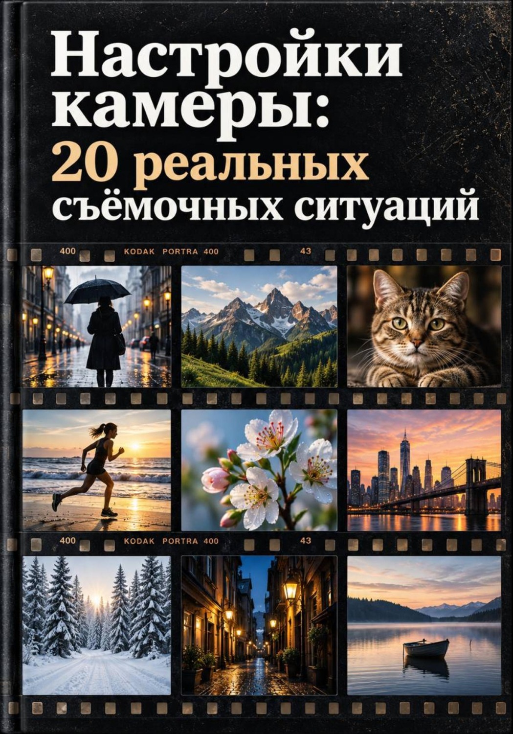 Обложка книги «Настройки камеры: 20 реальных съёмочных ситуаций»
