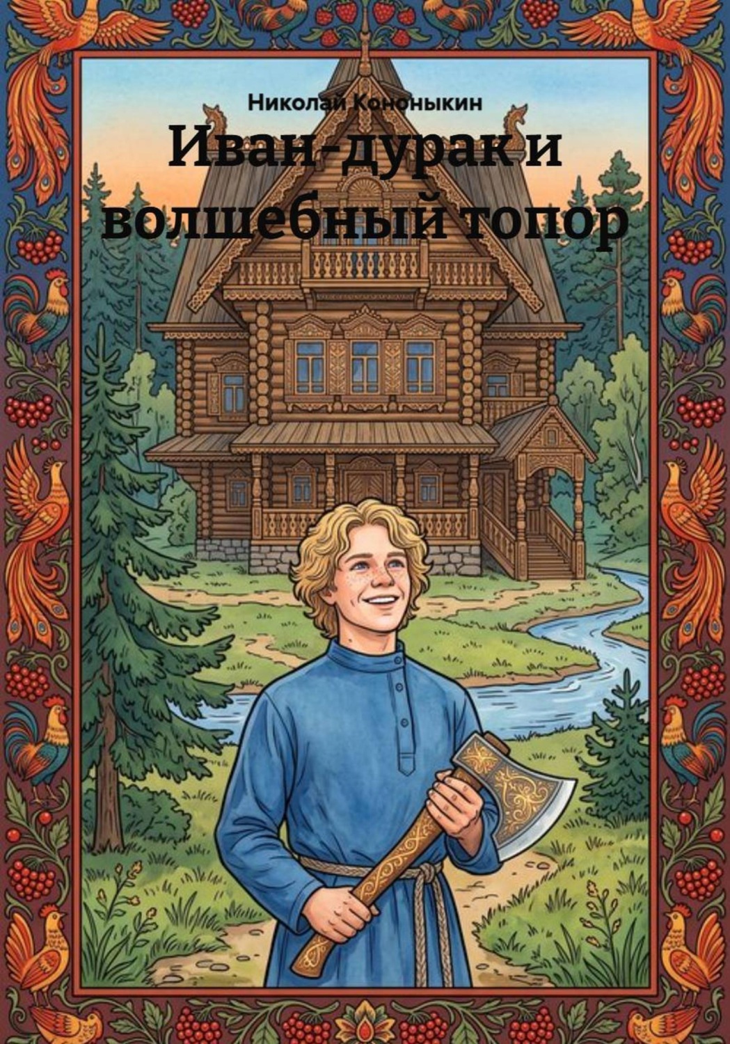 Обложка книги «Иван-дурак и волшебный топор»